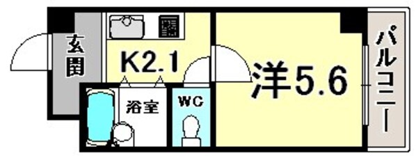 シティコート二宮の物件間取画像